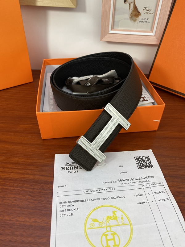 エルメス激安ベルト素材ディテール